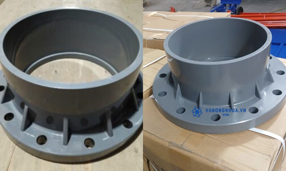 kết nối của mặt bích pvc 250