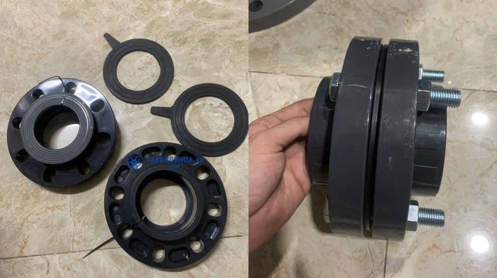 lựa chọn và lắp đặt gioăng mặt bích shieyu