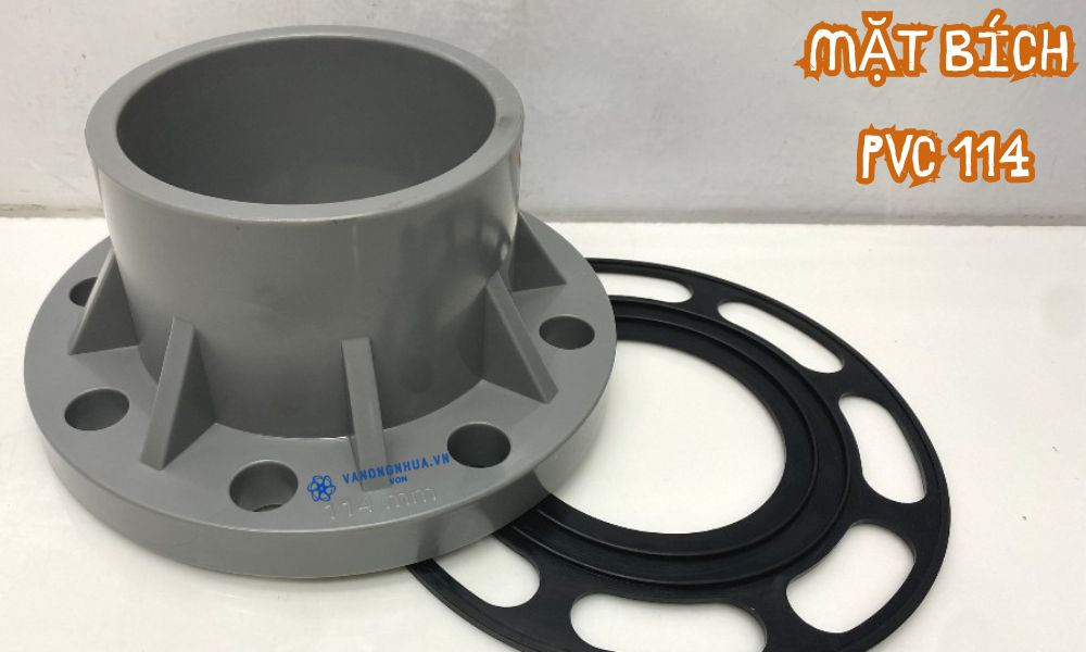 mặt bích pvc 114 là gì