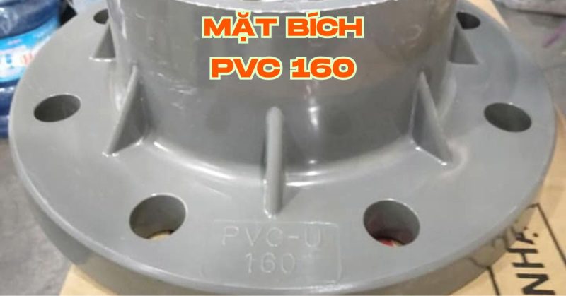 mặt bích pvc 160