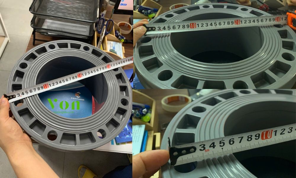 mặt bích pvc 200 chuẩn bs