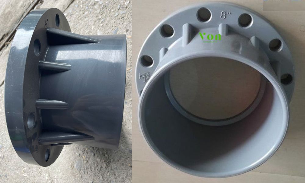 mặt bích pvc 200 nhập khẩu