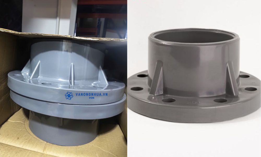 mặt bích pvc 200 trong nước