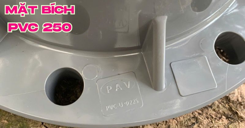 mặt bích pvc 225