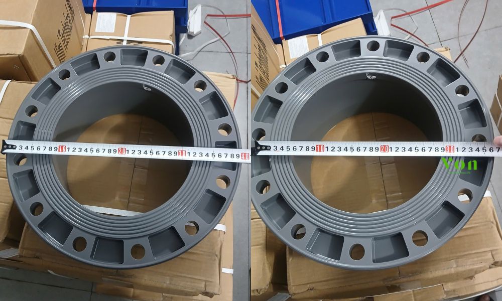 mặt bích pvc 250 chuẩn bs