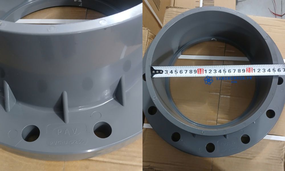 đôi nét về mặt bích pvc 250