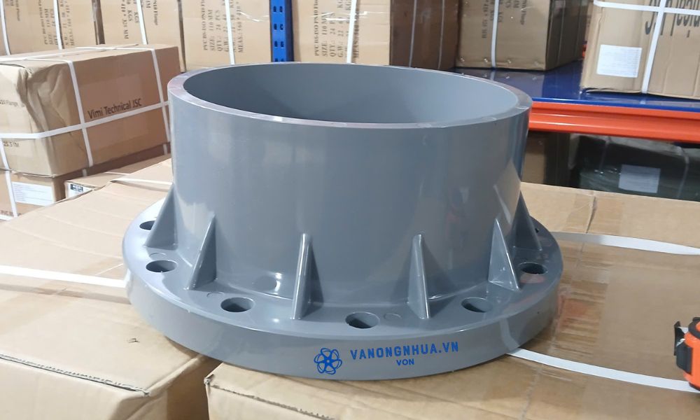 mặt bích pvc 280 liền