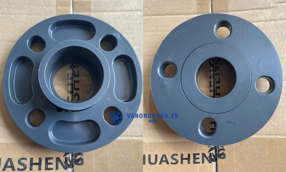 mặt bích pvc 60 rời