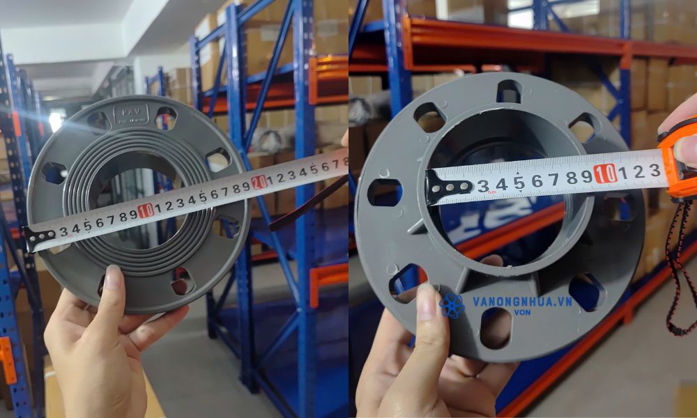 mặt bích pvc 90 chuẩn châu Âu