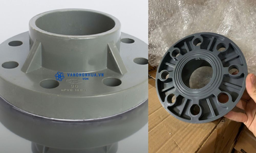 mặt bích pvc 90 chuẩn jis