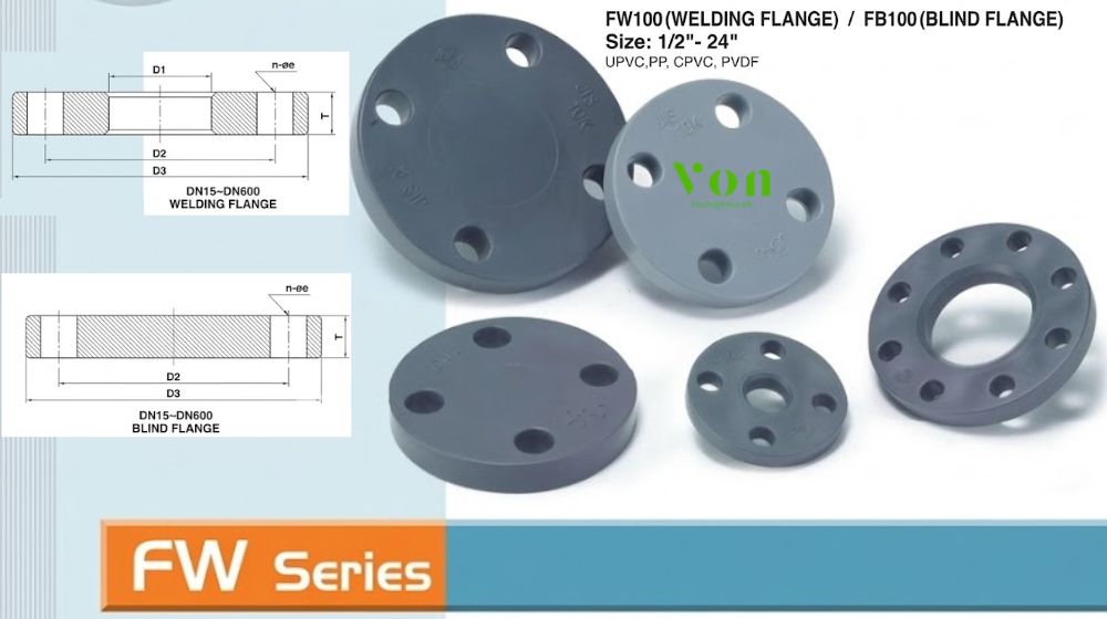 mặt bích shieyu fw series