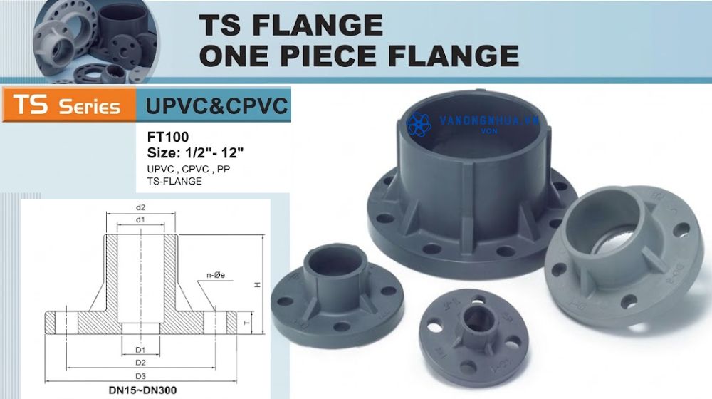 mặt bích shieyu ts series