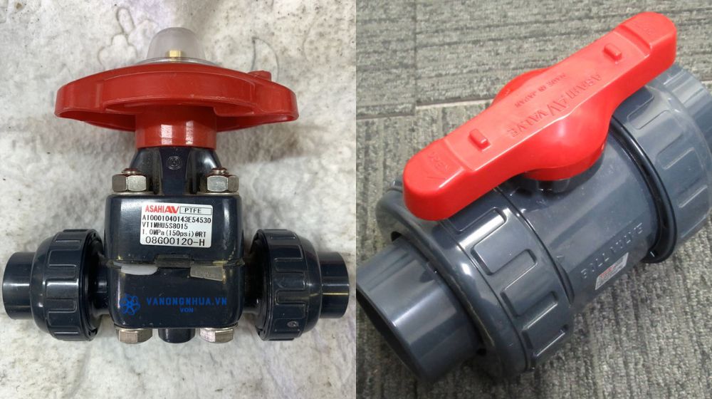 nhãn hiệu van nhựa Nhật Bản