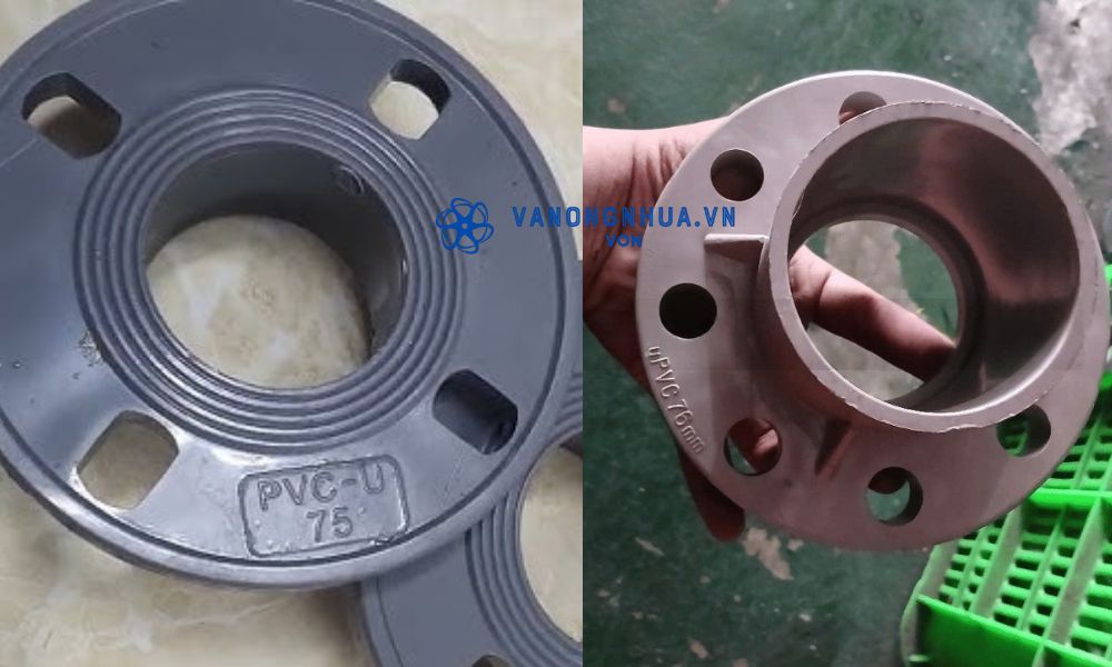 tại sao gọi là mặt bích pvc 75 76