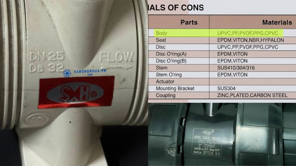 thân van khí nén shieyu