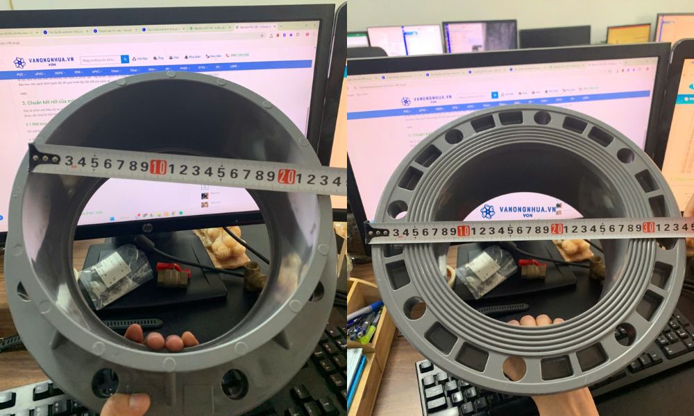 tiêu chuẩn mặt bích pvc 225