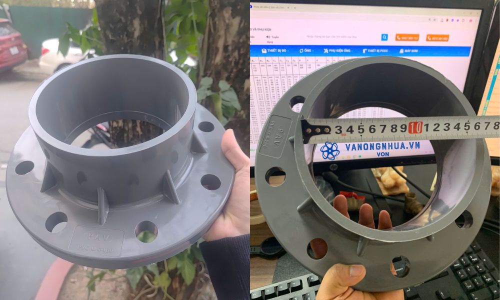 tổng quan về mặt bích pvc 160