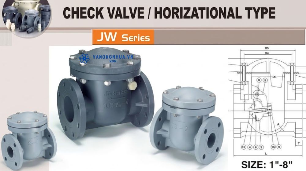 van 1 chiều sheiyu jw300