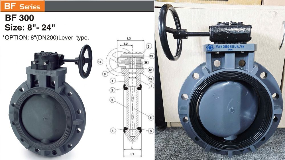 van bướm shieyu bf300