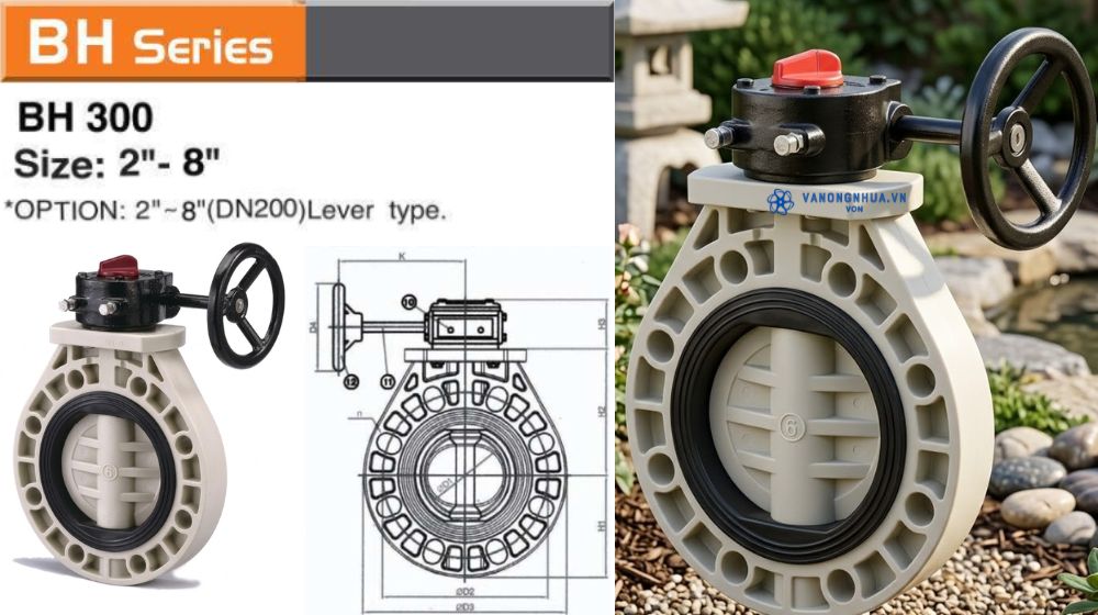 van bướm shieyu bh300