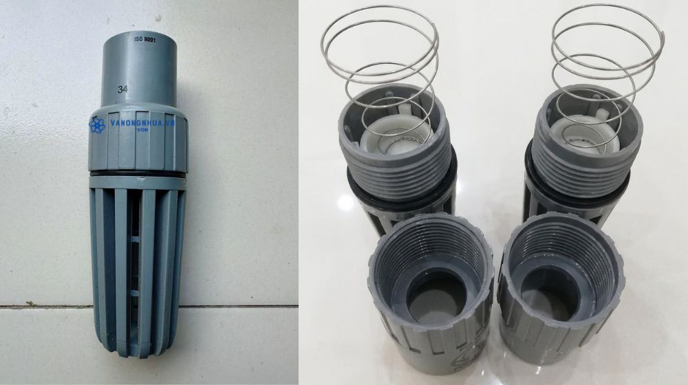 chức năng của lò xo trong rọ bơm pvc dán keo 34