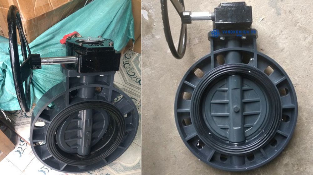 đại lý van bướm nhựa pvc dn280