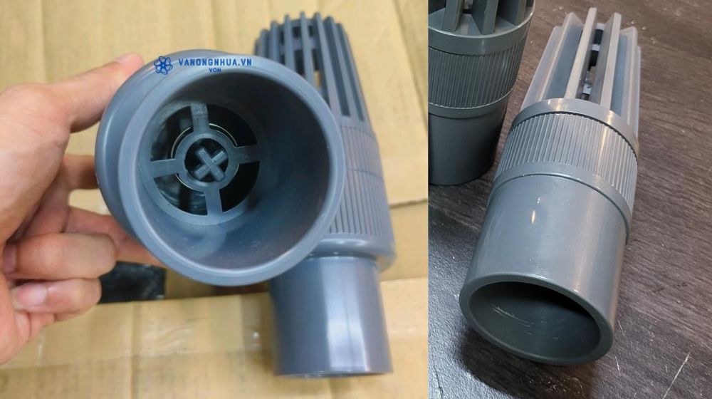 kết nối của rọ bơm pvc dán keo 34