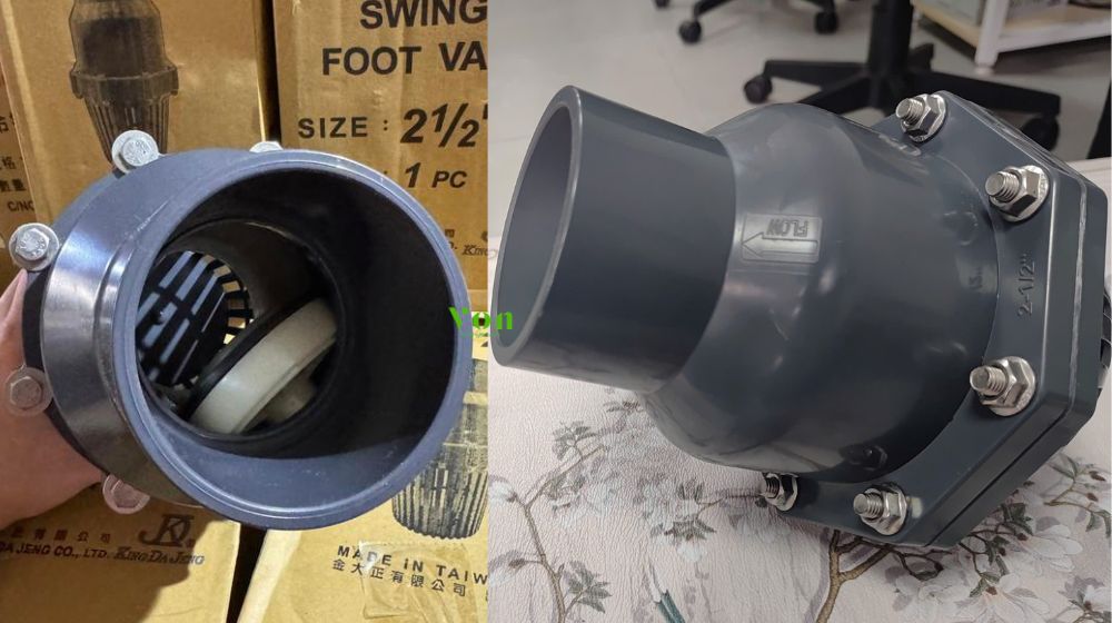 kết nối của rọ bơm pvc dán keo 76