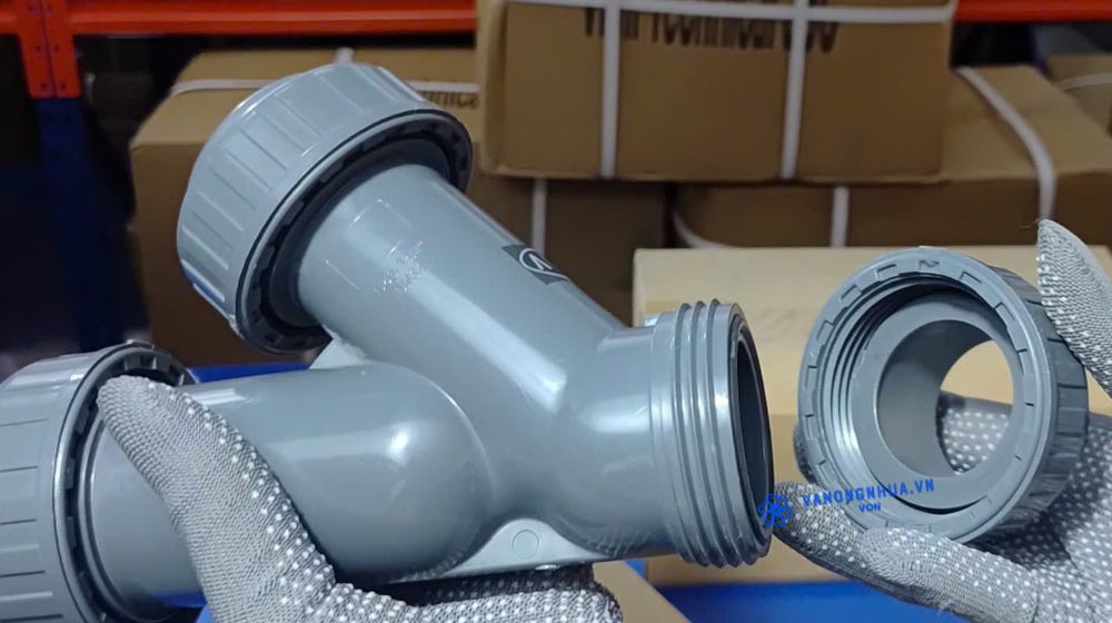 kết nối của y lọc nhựa pvc dn32