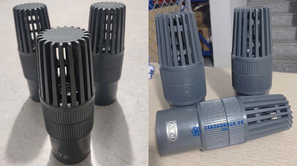 kho rọ bơm pvc dán keo 60