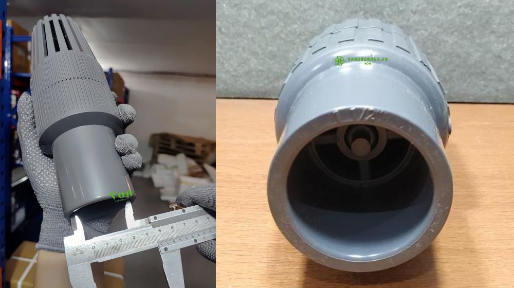 kích cỡ ống lắp rọ bơm pvc dán keo 48