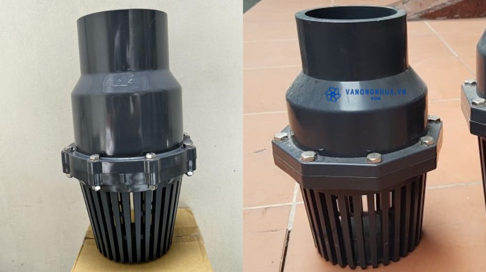 lắp đặt rọ bơm pvc dán keo 110