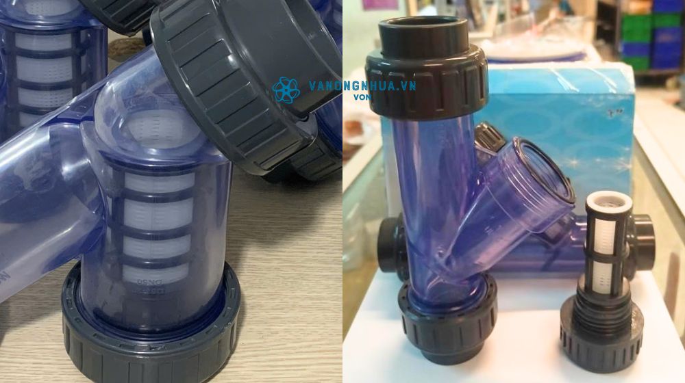 lưới lọc của y lọc nhựa pvc dn50