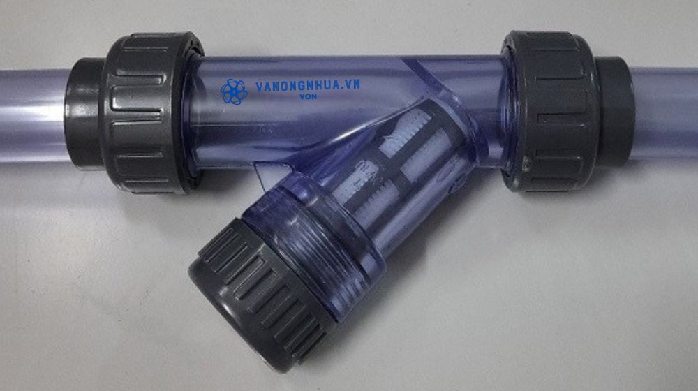 lưu ý lắp đặt y lọc nhựa pvc dn32