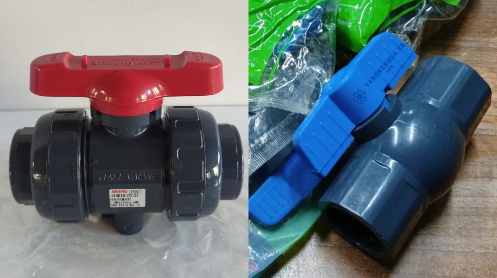 nhà sản xuất van bi pvc