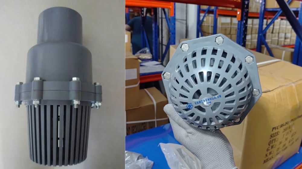 nhãn hiệu rọ bơm pvc dán keo 76