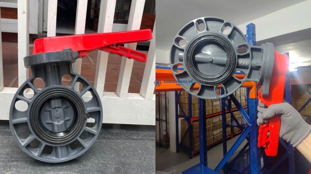 nhãn hiệu van bướm pvc dn80