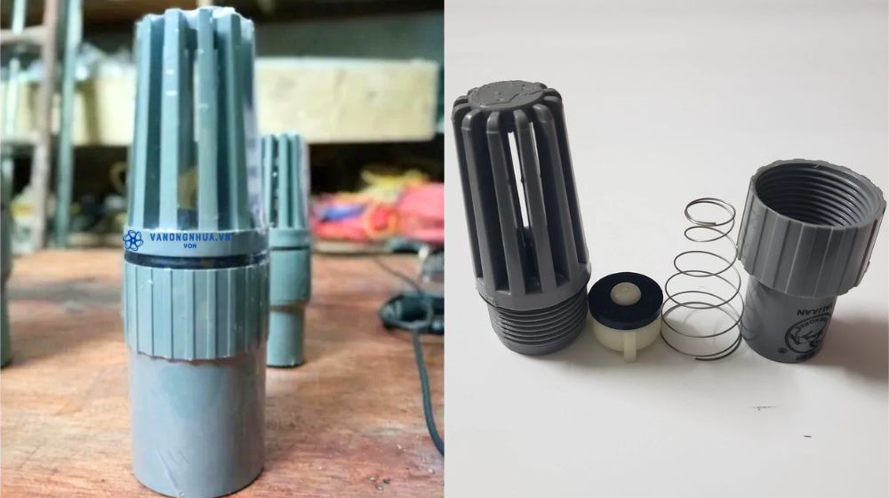 phần rọ của rọ bơm nhựa dán keo pvc phi 27 tháo rời được không