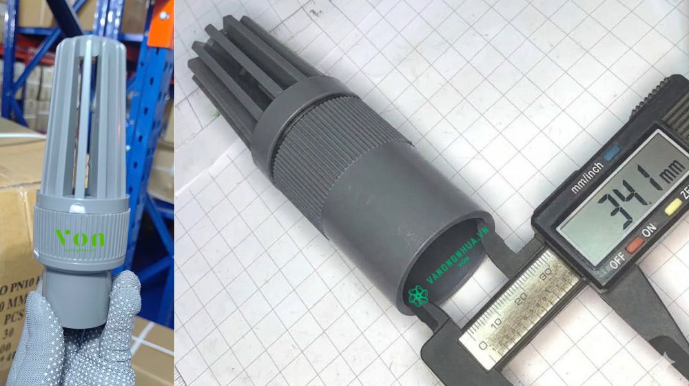 rọ bơm pvc dán keo 34 là gì