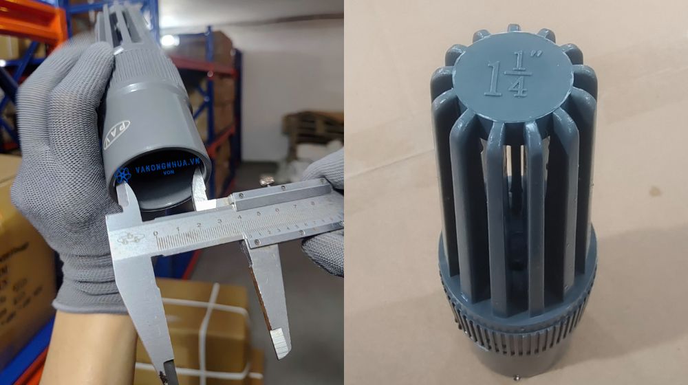 rọ bơm pvc dán keo 42 lắp ống dn bao nhiêu