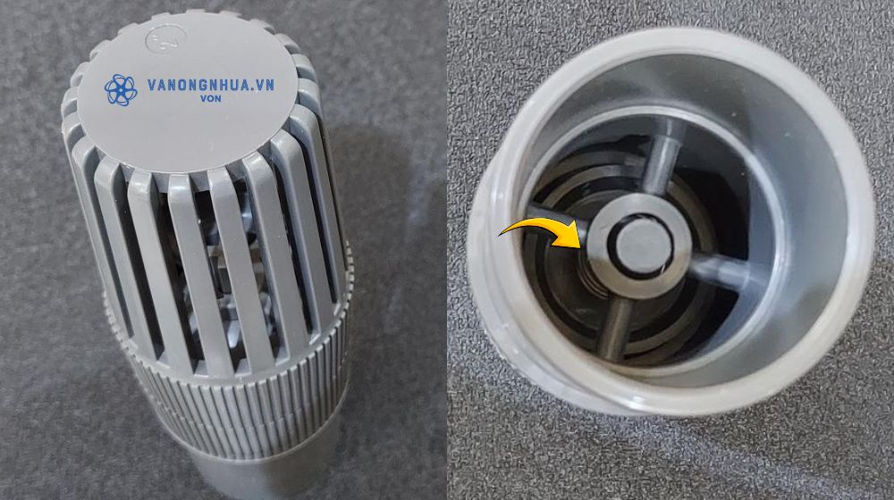 tác dụng của rọ bơm lò xo pvc dán keo 60