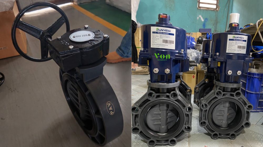 tại sao gọi là van bướm nhựa pvc dn225