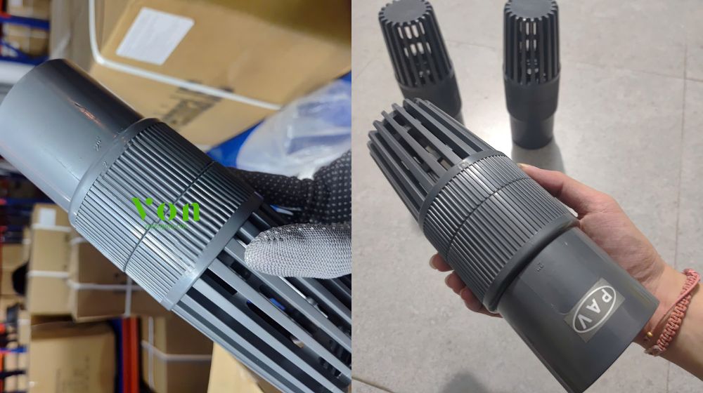 tại sao rọ bơm pvc dán keo 60 phổ biến