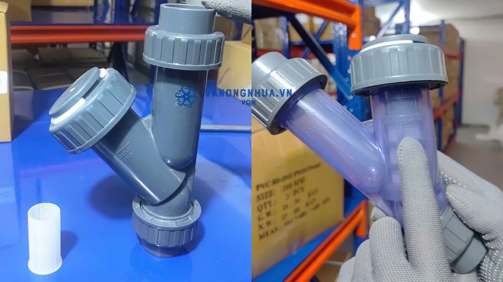 tìm hiểu y lọc nhựa pvc dn25