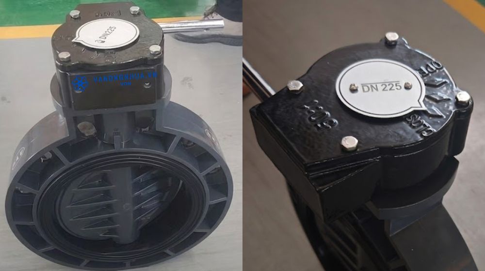 tổng quan về van bướm nhựa pvc dn225