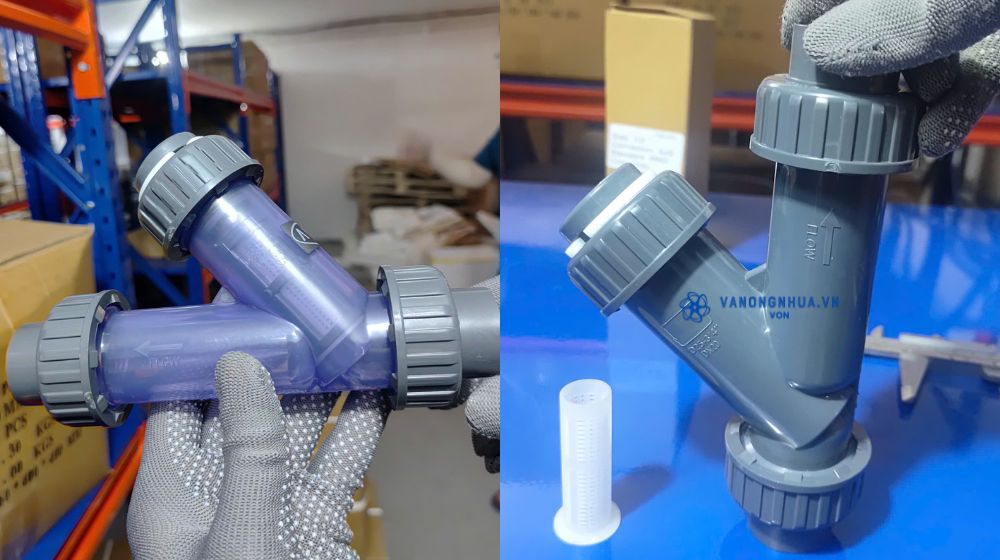 tổng quan về y lọc nhựa pvc dn20