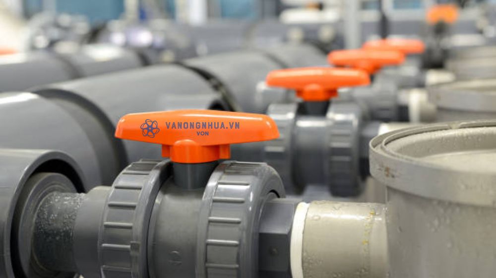 ứng dụng phổ biến của van bi pvc