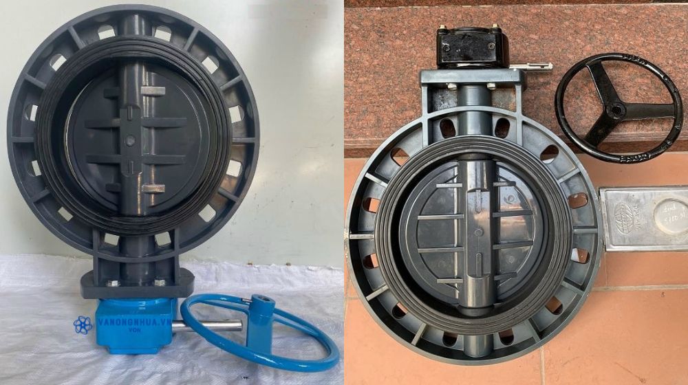 van bướm nhựa pvc dn280 là gì