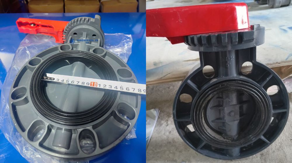 van bướm pvc dn125 là gì