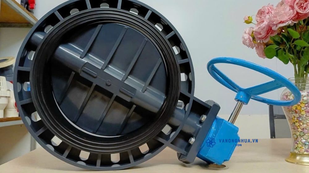 van bướm pvc dn400 lắp ống nào
